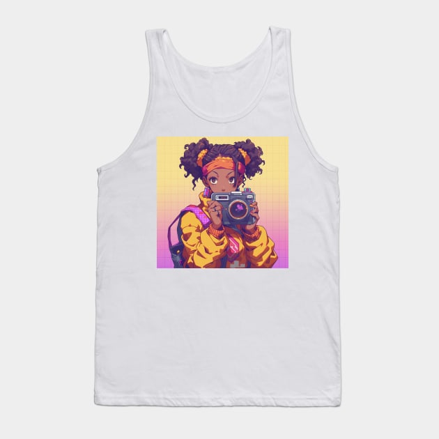 Photographer Girls #1 Tank Top by Neon Dream